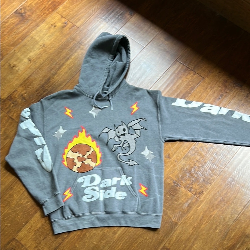 PacSun Gray Graphic Hoodie
